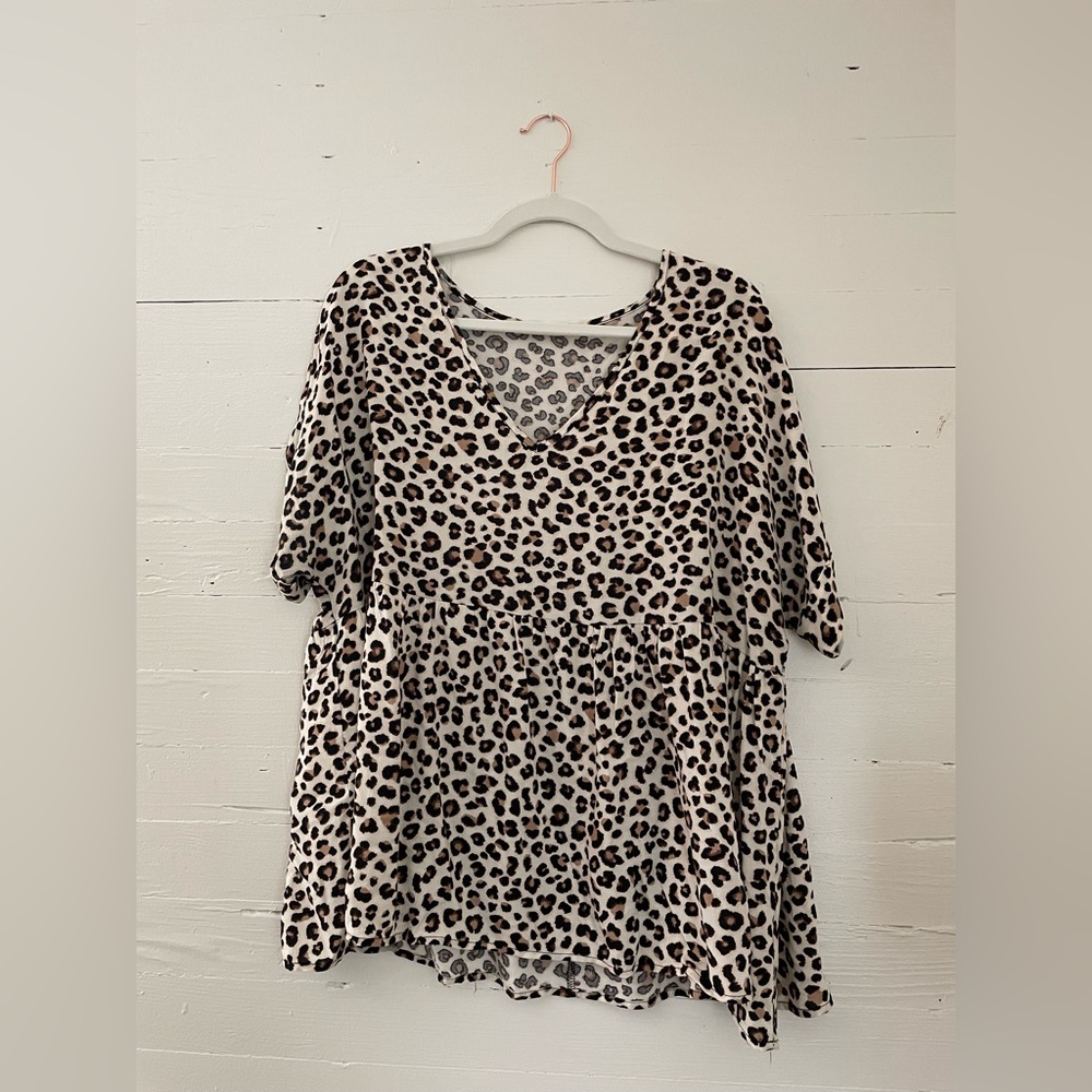 Cheetah Work Top (Entro Brand)